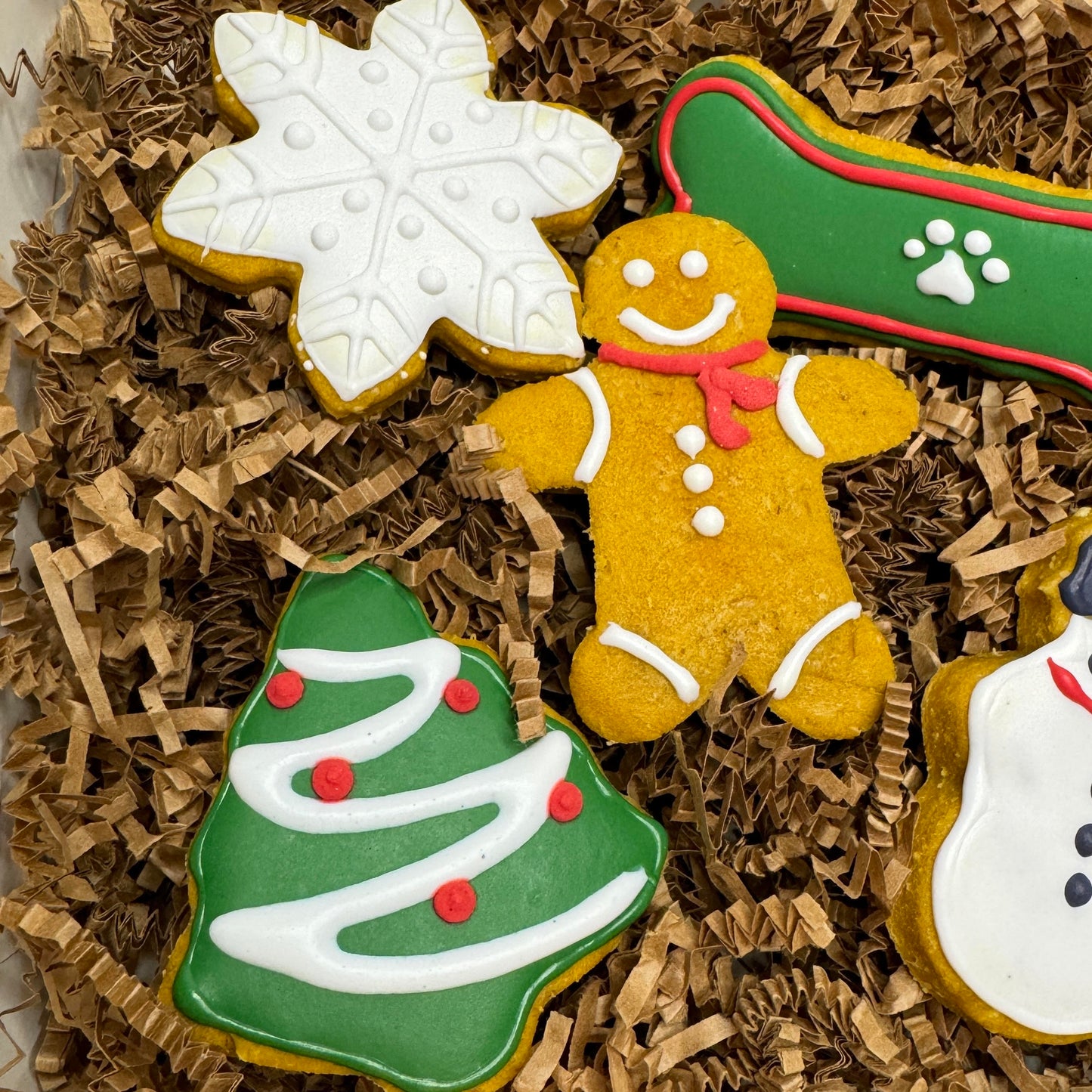 Christmas Dog Cookie Bundle 5 pack