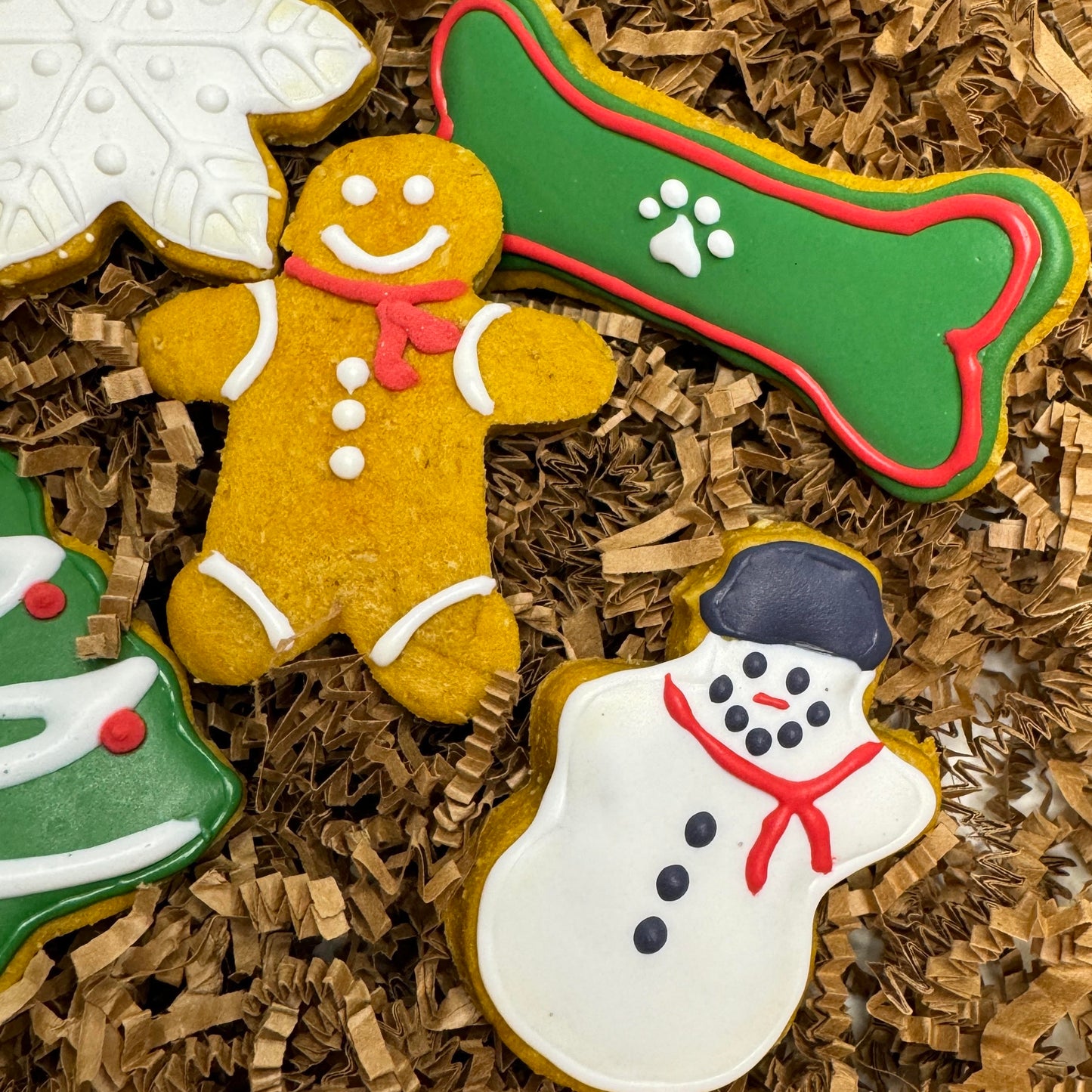 Christmas Dog Cookie Bundle 5 pack