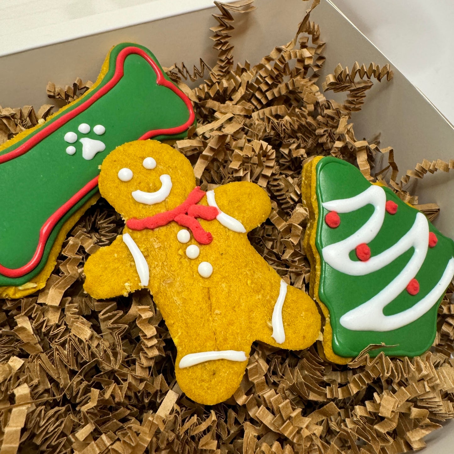 Christmas Dog Cookies 3 pack