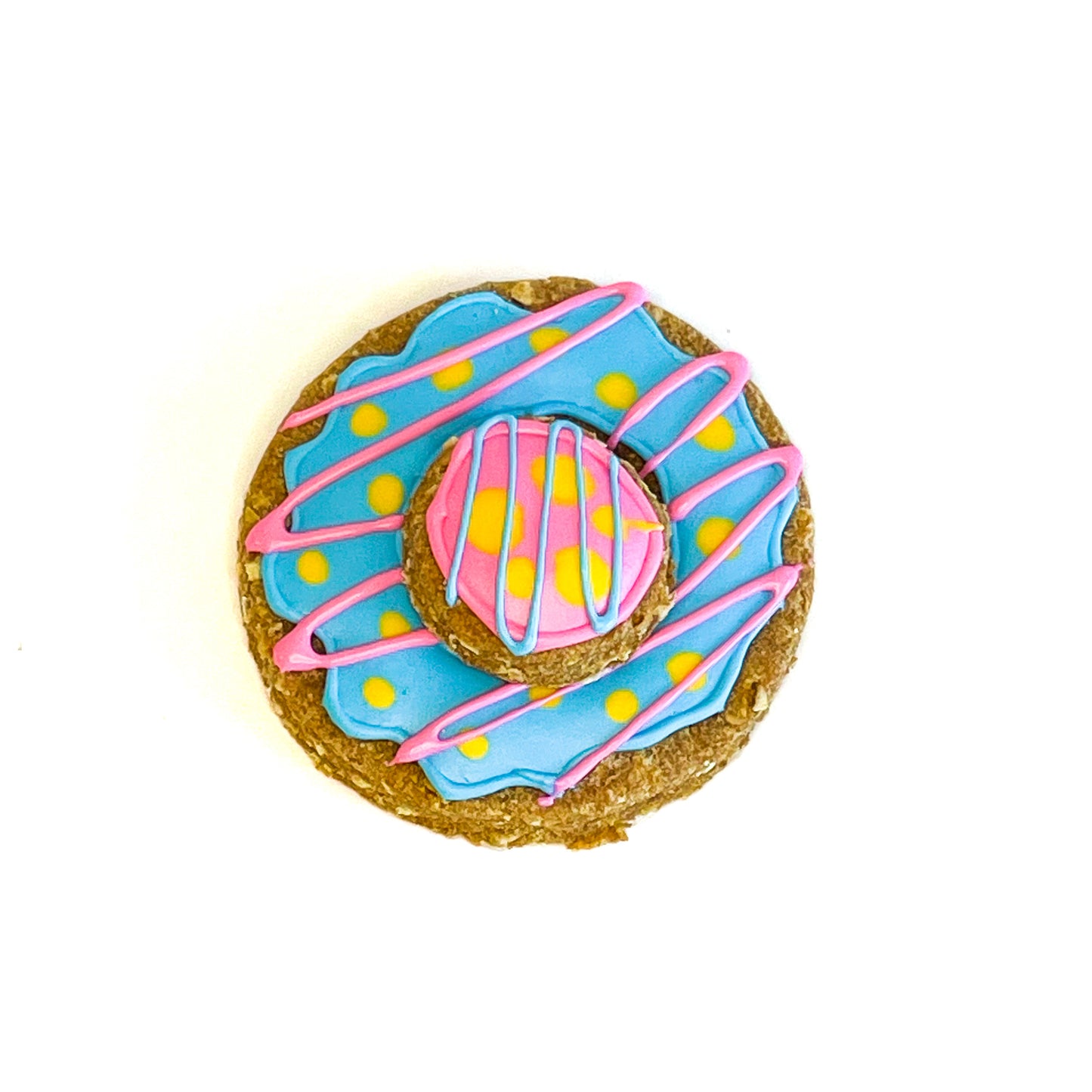 Iced Dawg Donut Biscuit