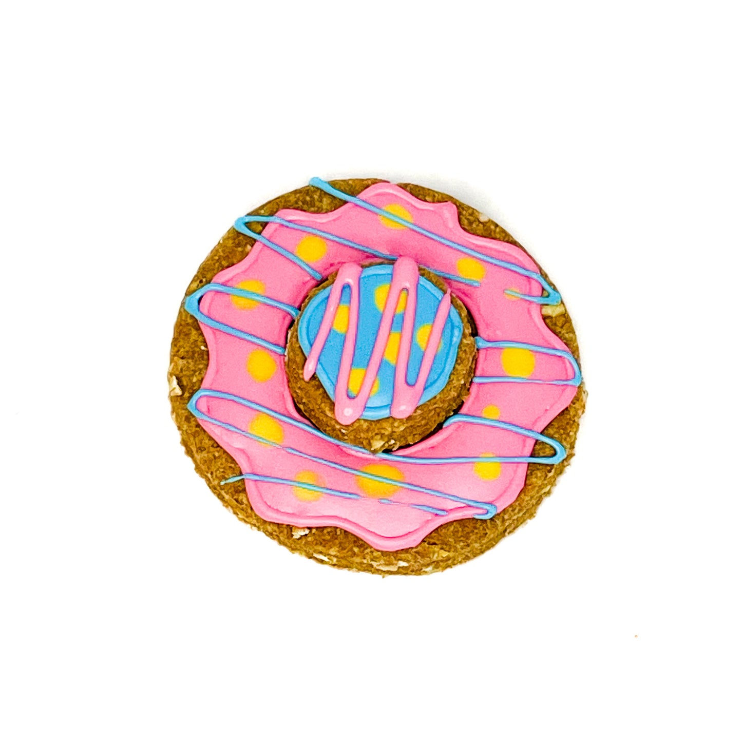 Iced Dawg Donut Biscuit