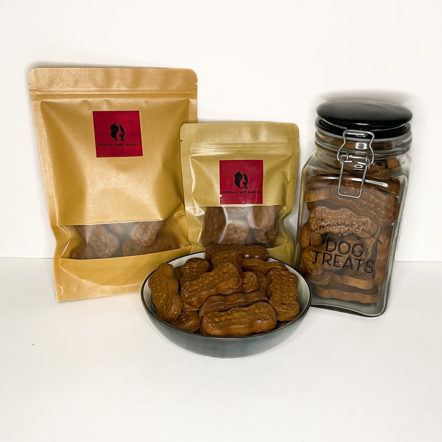 Healthy Peanut Butter Dog Bone Biscuit Pack