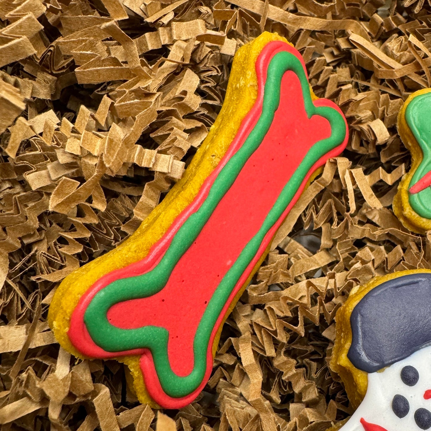 Christmas Dog Cookie 3 pack