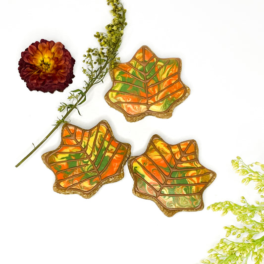 Fall Leaves Dog Biscuits