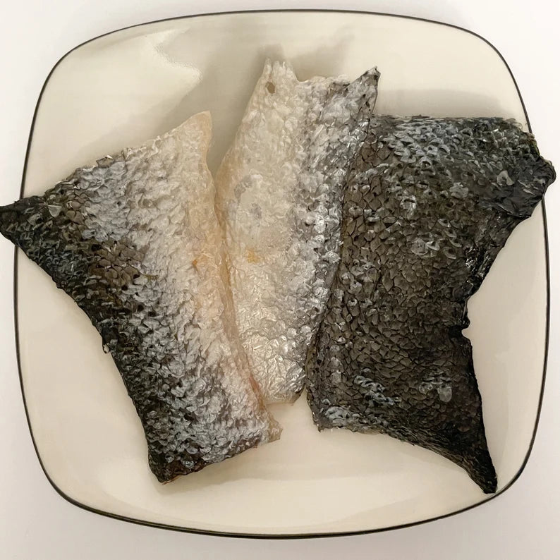 Dehydrated Single Origin Salmon Skin